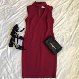 LIKE NEW Calvin Klein Choker Dress